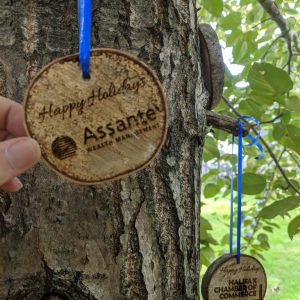 Reclaimed wood ornament or decorative plaque